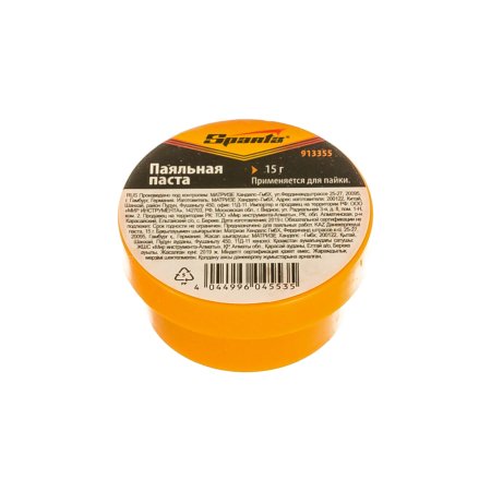 Паста паяльная 230 Вт 15г 913 355 Паста паяльная 230 Вт 15г 913 355