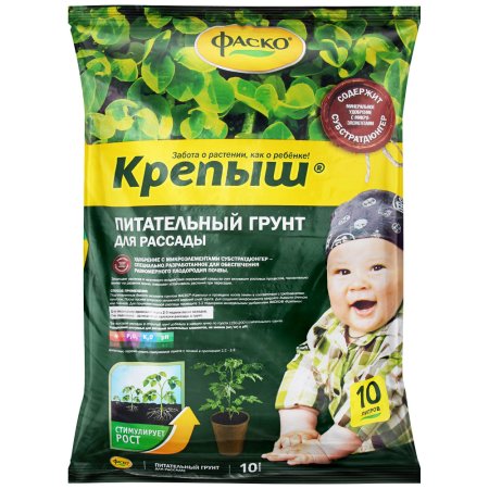 Грунт рассадный Крепыш Фаско 10л