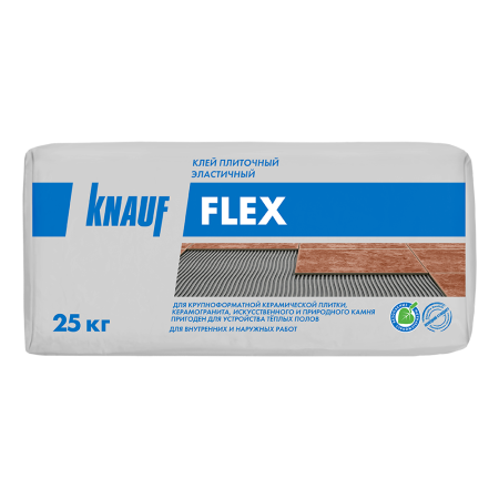 Клей для плитки и керамогранита Флекс Knauf 25 кг