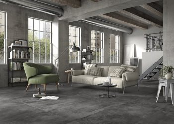 Керамогранит Urban, Anthracite 60х60х0,95 см