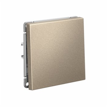 Переключатель встраиваемый Systeme Electric ARTGALLERY 1 кл. шампань, арт. GAL000561