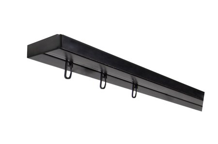 Шина потолочная однорядный 200 см черный