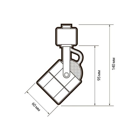Светильник трековый  направленного света Jazzway PTR 25 50Вт белый GU10