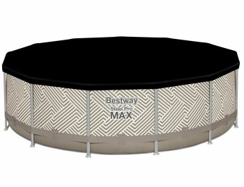 Бассейн каркасный Bestway Steel Pro Max 396х396х107см 11133л