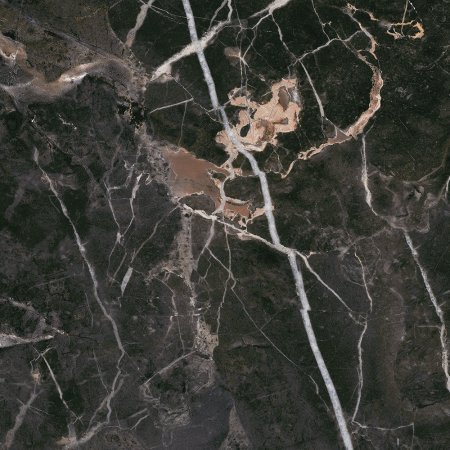 Керамогранит QUEEN, черный 42х42х0,8 см