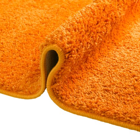 Ковер Шегги Шерри прямой 1,5х0,8м оранжевый