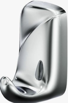 Крючок одинарный FLOWER цвет хром