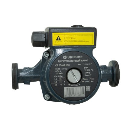 Насос циркуляционный UNIPUMP CP 25-40 130мм 72 Вт 220В 125мм