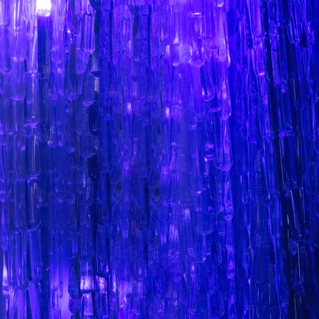 Гирлянда для улицы бахрома Морозные сосульки 0,3х2,5м синий 8 LED ламп