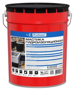 Мастика битумная PROFIMAST 21.5 л