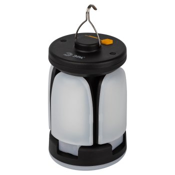 Фонарь светодиодный кемпинговый ЭРА 10Вт Комета черный+белый