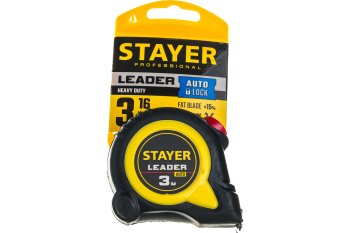 Рулетка STAYER 16 мм 3 м