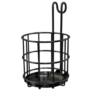 Подставка для столовых приборов   Лофт цельный цвет черный 9,5см 95 мм 1 шт