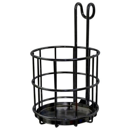 Подставка для столовых приборов   Лофт цельный цвет черный 9,5см 95 мм 1 шт