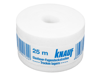 Лента для швов армирующая стекловолокнистая Knauf 50 мм х 25 м