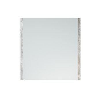 Шкаф-зеркало подвесной Верона 67х65х17см серый