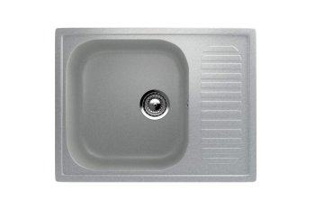 Мойка врезная Ulgran-202-310 искусственный камень 49х64х19см серый/серебряный Мойка врезная Ulgran-202-310 искусственный камень 49х64х19см серый/серебряный