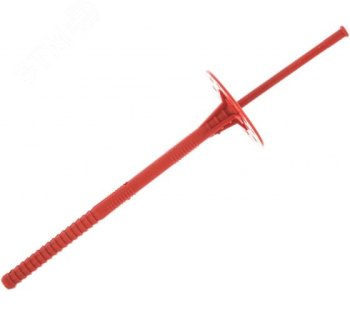 Дюбель для изоляции 10х100 мм 50 шт с пластиковым гвоздем