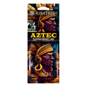 Ароматизатор подвесной картонный Aura fresh Aztec №4 Hugo Boss