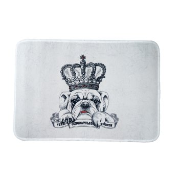 Коврик для ванной комнаты Dog 40х60см цвет белый