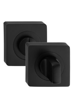 Накладка сантехническая квадратная Palidore OLS (R) BLACK цвет черный