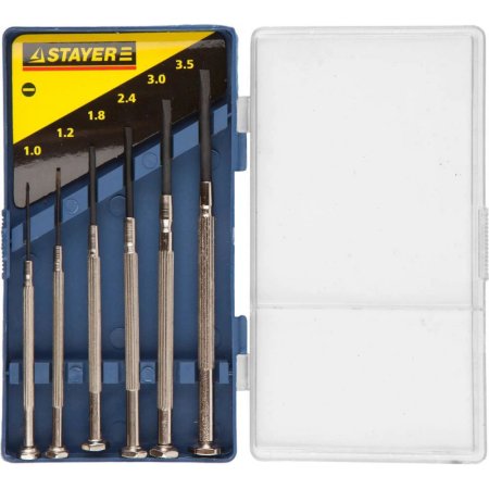 Набор отверток STAYER SL 6 шт