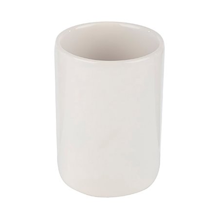 Стакан для зубных щеток Классика керамика цвет белый