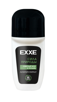 Антиперспирант Exxe Сила природы ролик,  50мл для мужчин