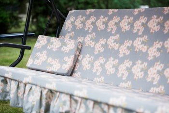 Качели садовые Люкс-2 211,5х154,3х160см 3-х местные до 280кг