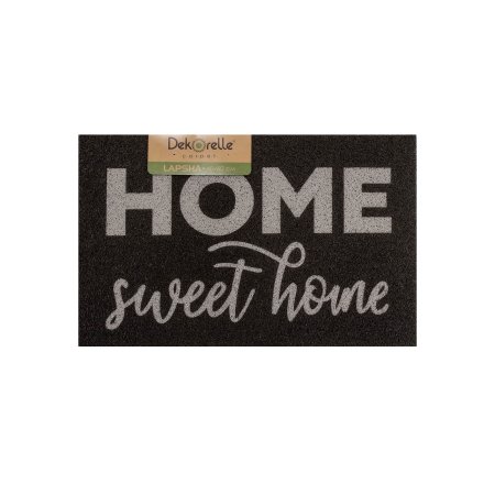 Коврик влагозащитный LAPSHA Home sweet home 60х40 см микс