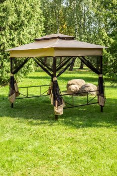 Шатер 270х 202х 238 см бежевый Шатер 270х 202х 238 см бежевый