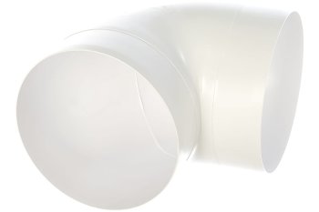 Колено для круглых каналов Ø125мм ERA