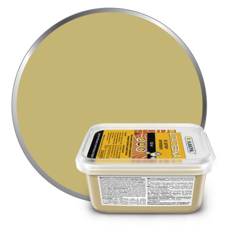 Шпатлевка по дереву Лакра водостойкая дуб 0,6 кг