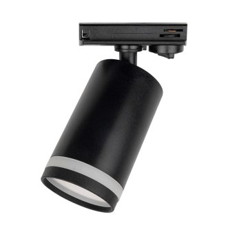 Светильник трековый  направленного света Jazzway PTR 38 черный GU10