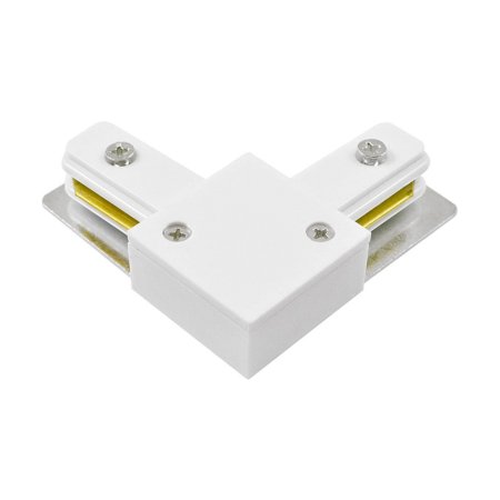 Коннектор угловой Jazzway PTR CL белый