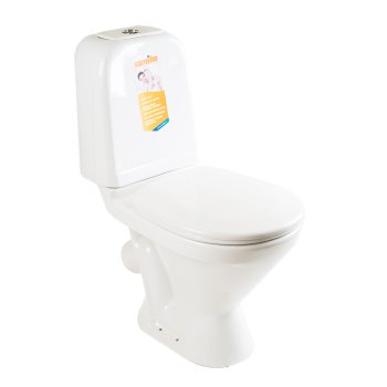 Унитаз-компакт Sanita Самара Самарский Эконом напольный  выпуск косой