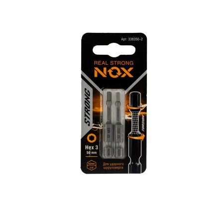 Бита один NOX 338350-2 50 мм 2 шт.