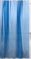 Штора для ванной  СтарЭкспо Vitrage 200х180см полиэстер цвет синий