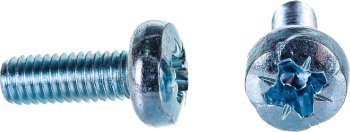 Винт с полукруглой головкой 6х16 мм 12 шт