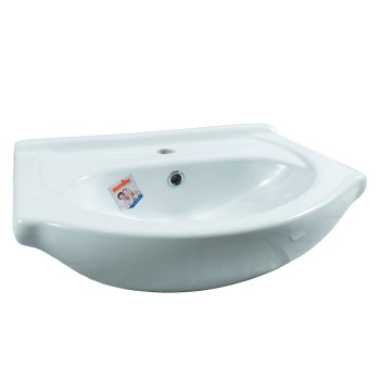 Раковина Sanita Вега фаянс круглая  цвет белый