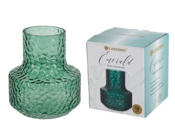 Ваза Изумруд h18см