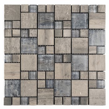 Мозаика Skyscraper серый TN03