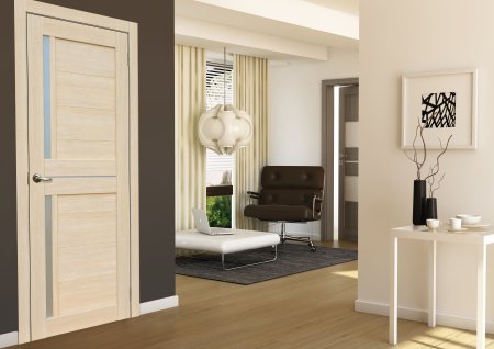 Дверь межкомнатная 202 ясень латте 700х2000 мм