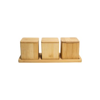 Набор для специй OLAFF бамбук 4шт