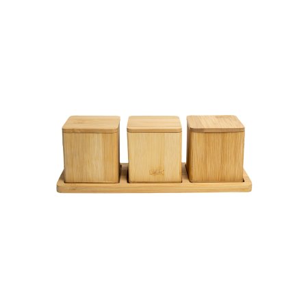 Набор для специй OLAFF бамбук 4шт