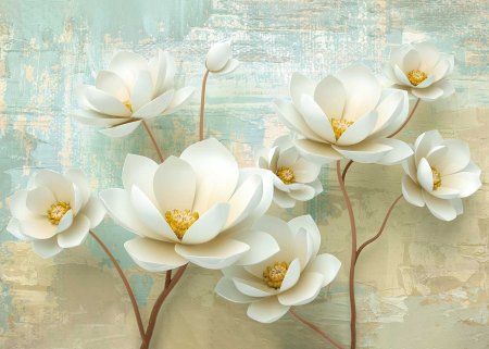 Картина на холсте Цветы 70х 50см