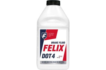 Жидкость тормозная DOT-4 455г FELIX