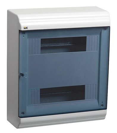 Щит распределительный навесной IEK PRIME 24 мод. пластик IP41 арт.MKP82-N-24-41-10