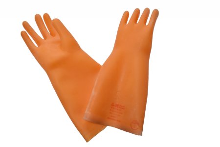 Перчатки диэлектрические АО "АЗРИ" цвет оранжевый