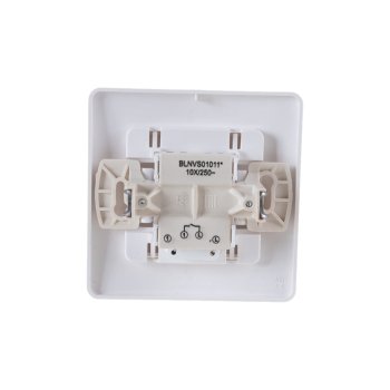 Выключатель встраиваемый Schneider Electric Blanca 1 кл. молочный, с подсветкой, арт. BLNVS010112